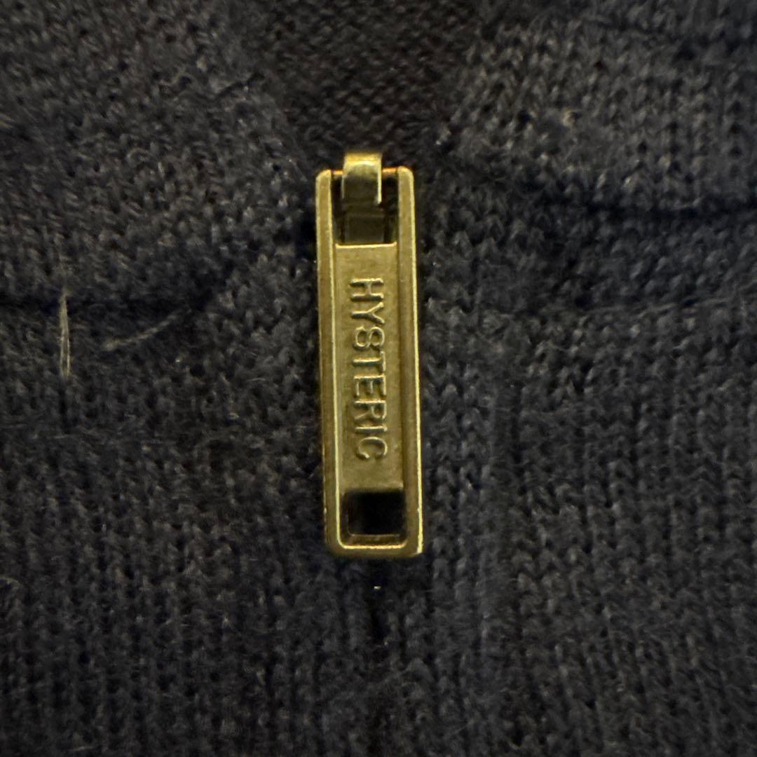 HYSTERIC GLAMOUR ニットパーカー ジップフーディー　セーター