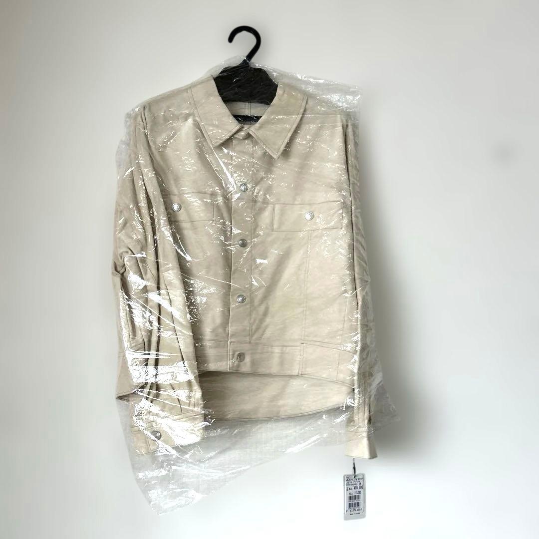 新品タグ付19580円　CLOVE 別珍デニムジャケット ベージュ