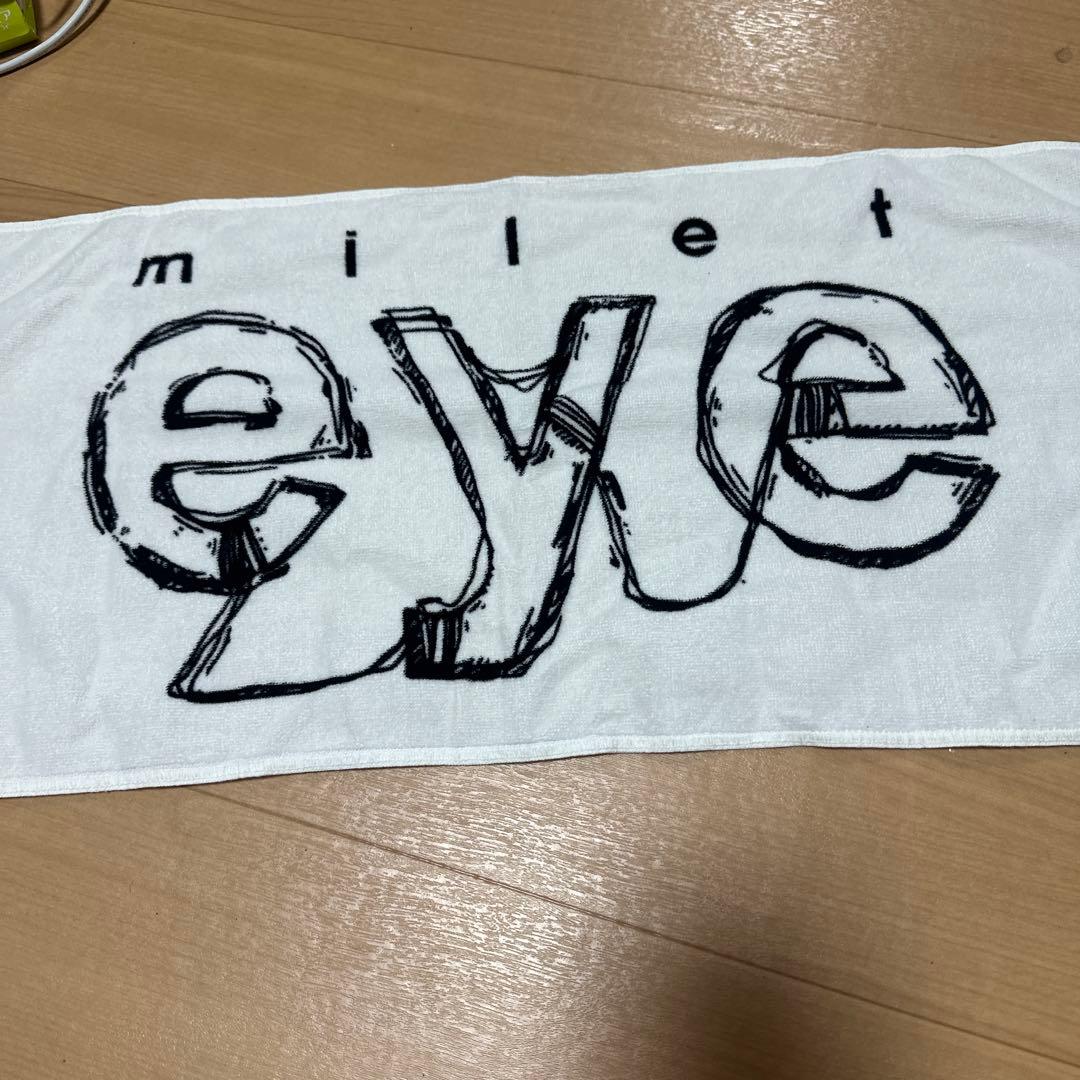 milet eyeロゴタオル