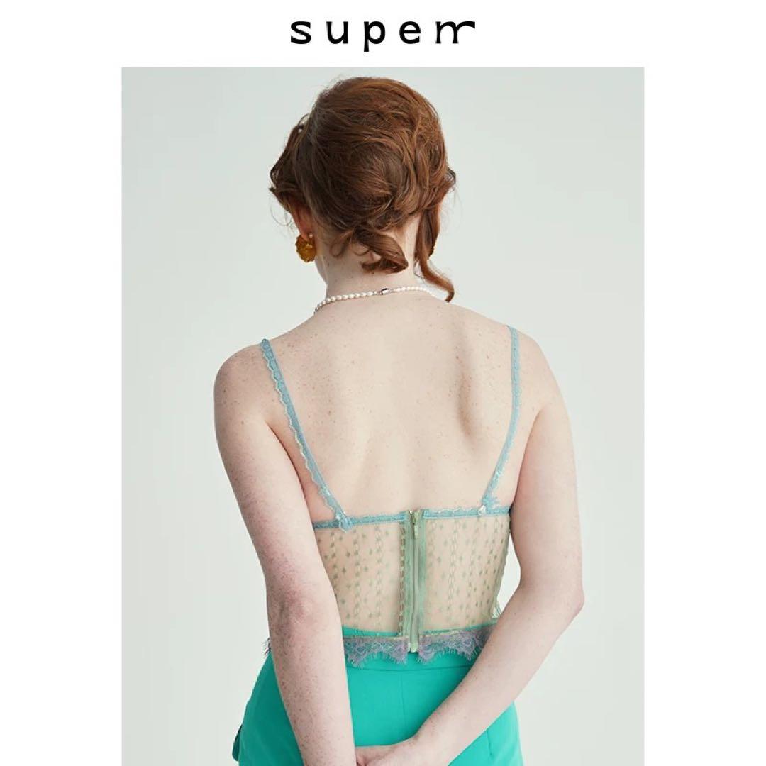 Superr サスペンダーベスト　キャミソール