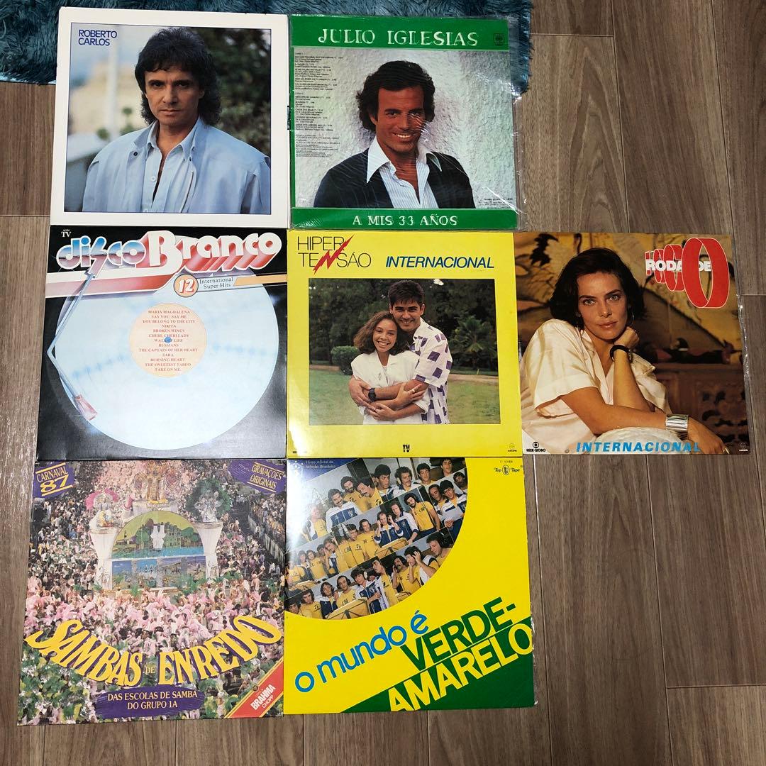 Disco Branco,ブラジルサンバ、マドンナ曲他、LP7枚まとめて