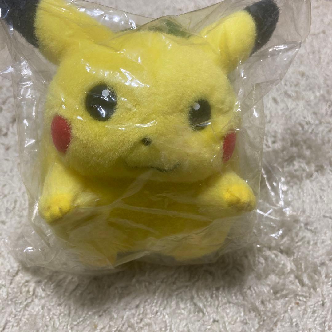 未開封タグ付き初期　ピカチュウ　ぬいぐるみ　TOMY トミー　ポケットモンスター