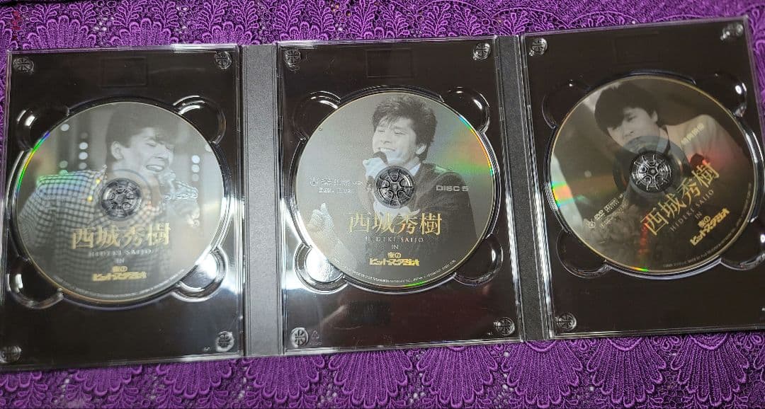 西城秀樹in夜のヒットスタジオ　DVDBOX６枚組