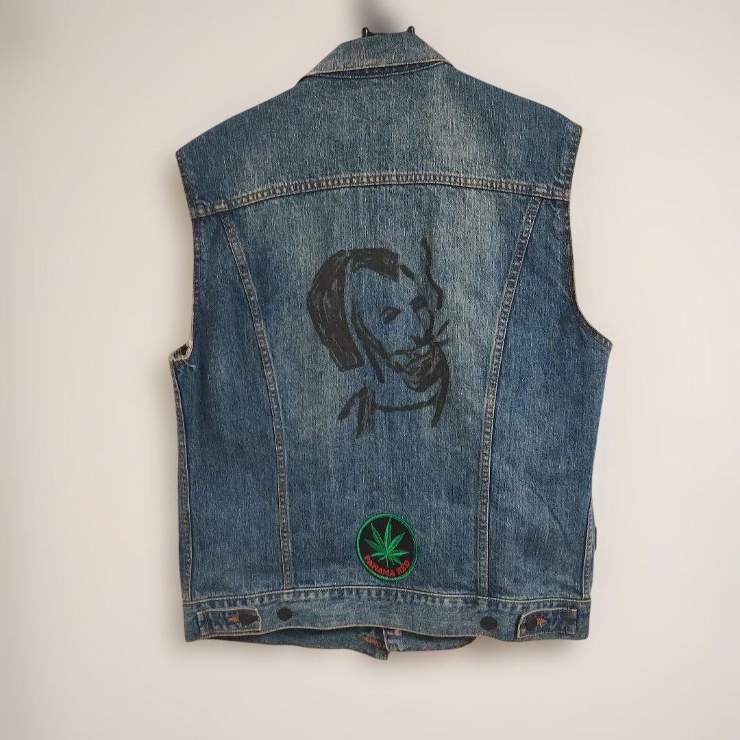 希少　レア　ファクト FUCT SSDD デニムベスト Lサイズ