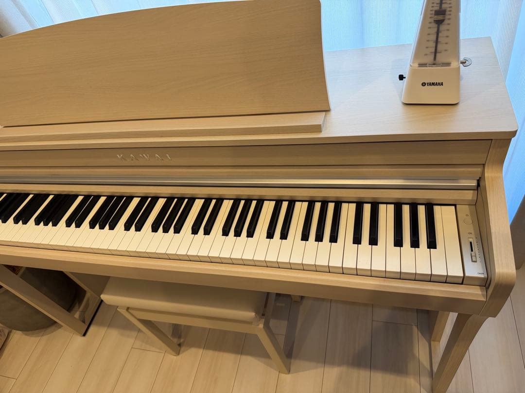 KAWAI 88鍵電子ピアノ ライトベージュ CA49 A