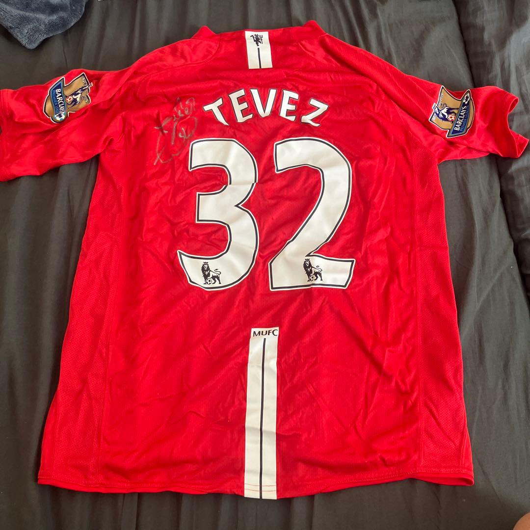 テベス　TEVEZ 32番 サイン入り Nike ユニフォーム　07/08