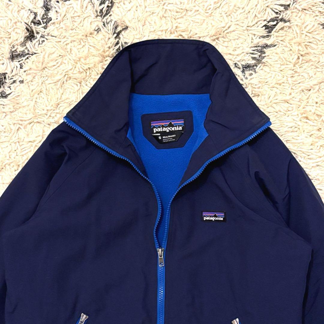 patagonia パタゴニア　シェルドシンチラ　フリース　Sサイズ　ネイビー