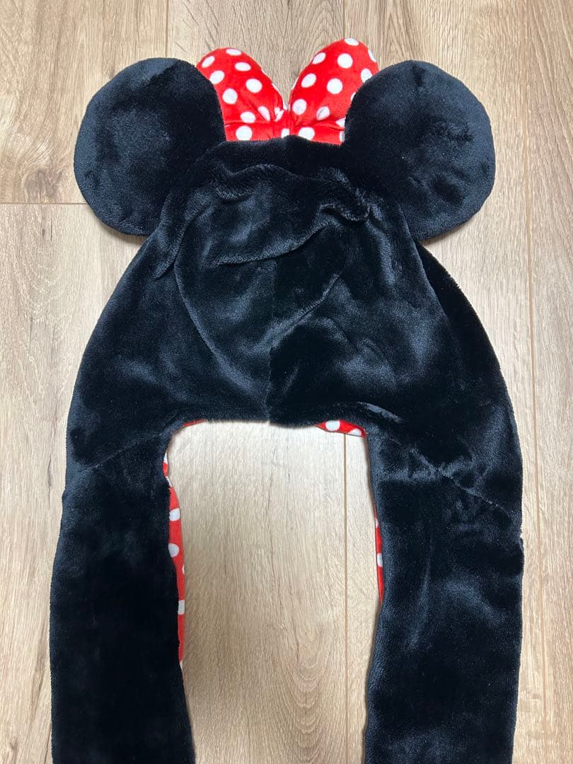 【美品】ミニー　マフラーキャップ