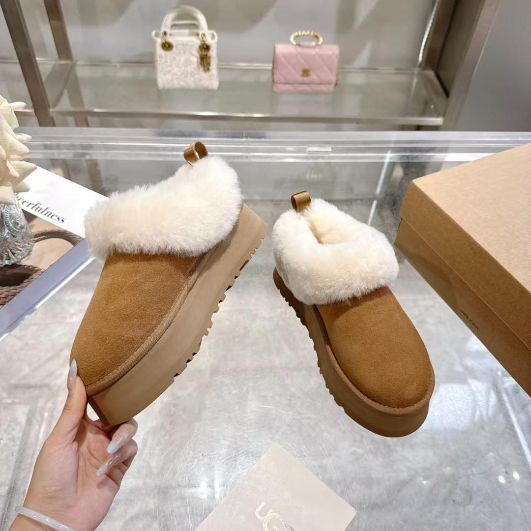 早い者勝ち！UGG ブラウン ムートンブーツ 厚底