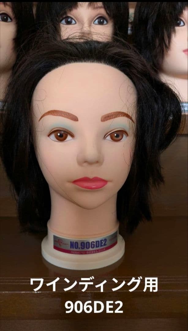 美容師国家試験用 カットウィッグ