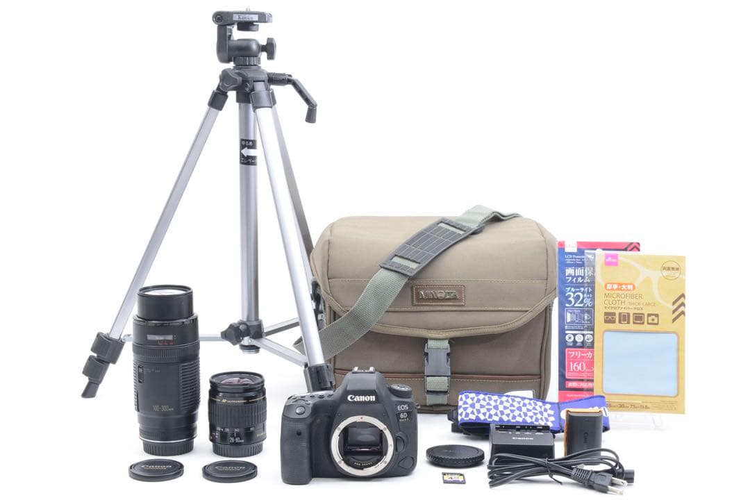 Canon EOS 6D Mark II標準&望遠ダブルレンズセット
