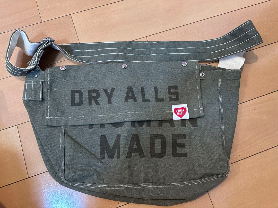 バッグ HUMAN MADE MAIL BAG - OLIVE DRAB / F