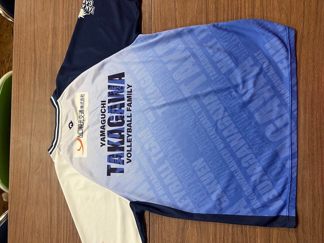 高川学園 バレーボールTシャツ スポンサー練習着