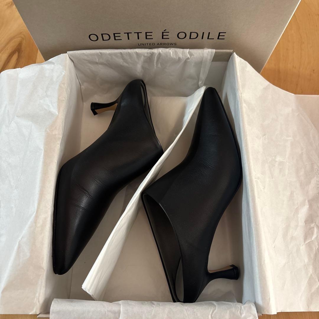 ODETTE E ODILE オデットエオディール ミュール 黒 22.5 新品