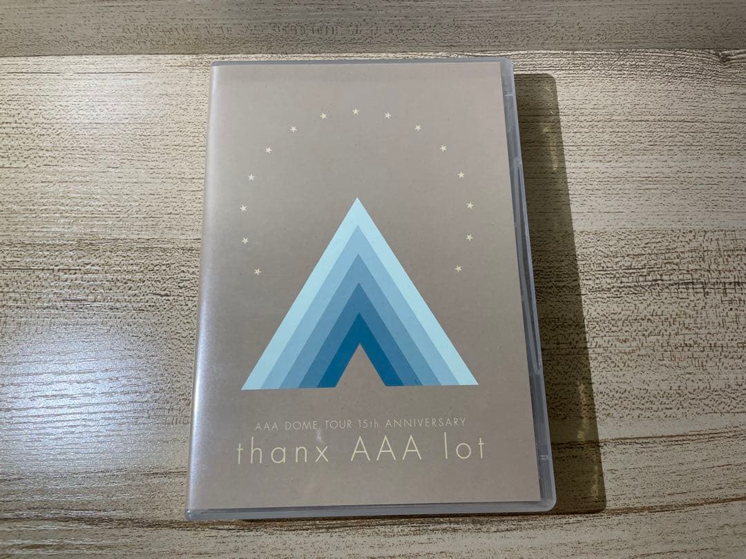 ミュージック AAA DOME TOUR 15TH thanx AAA lot DVD