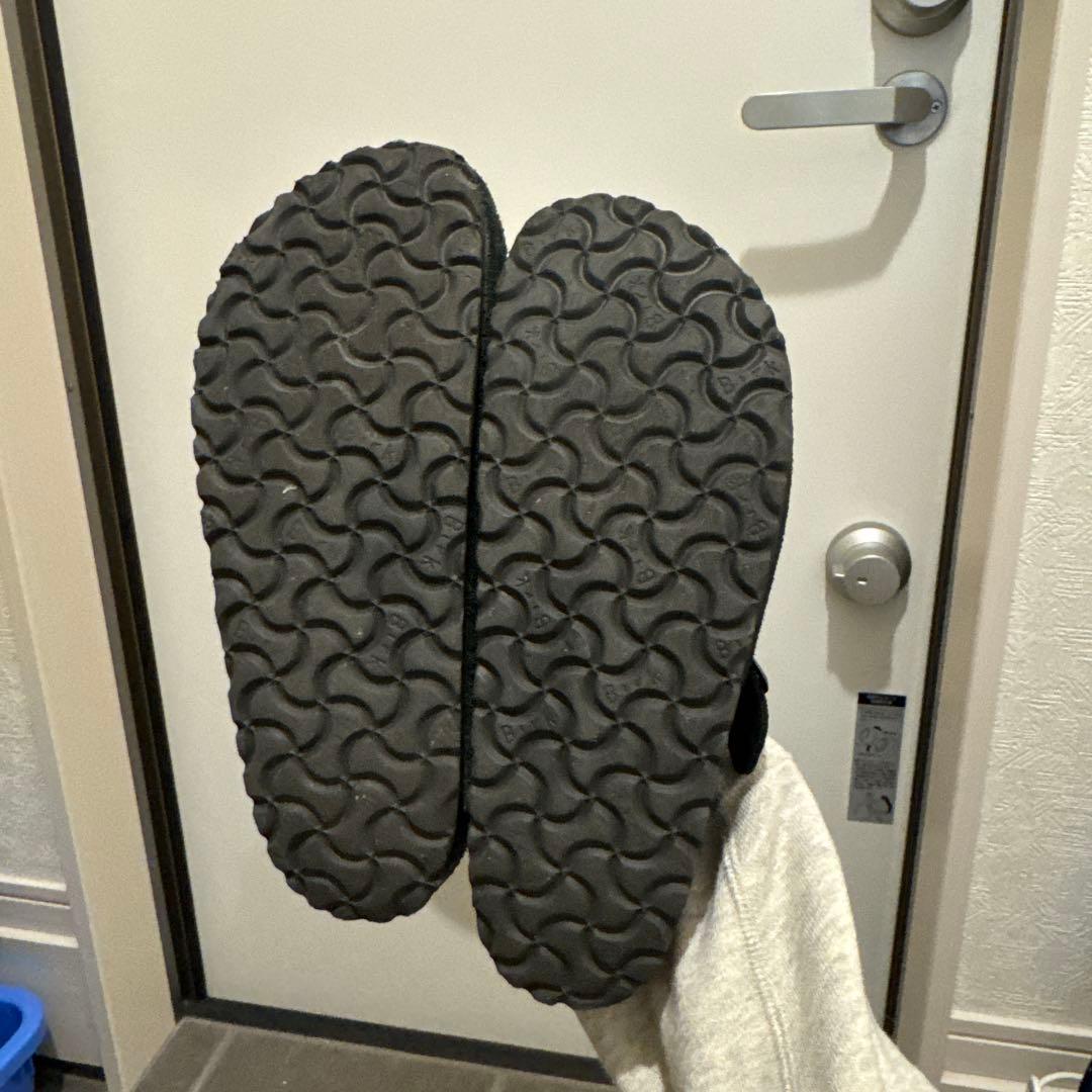 BIRKENSTOCK ボストン ソフトフットベッド 黒 38 24.5