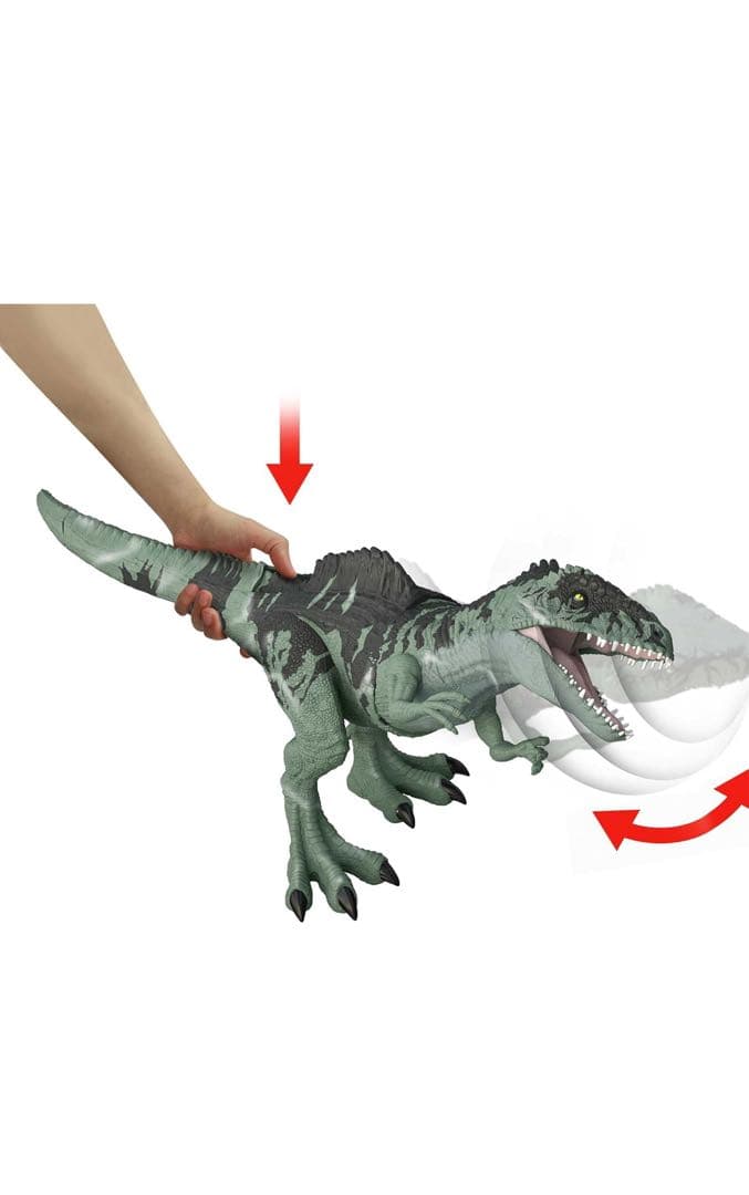 ジュラシックワールドスーパーかみつき！ほえるギガノトサウルス