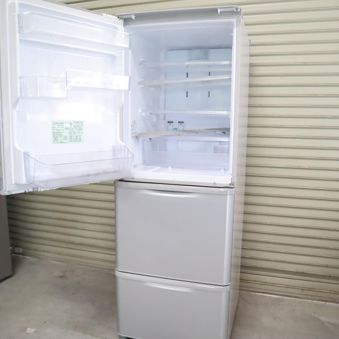 シャープ SHARP 大型冷蔵庫 SJ-W352E-S 350L