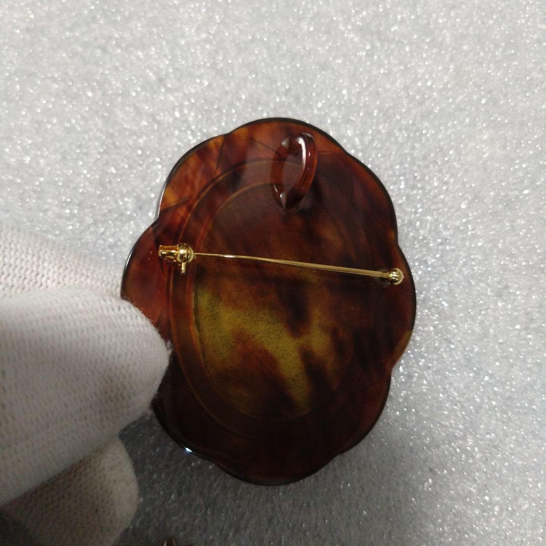 皇太子妃雅子様ご内親王誕生記念 カメオ ペンダントトップ兼ブローチ