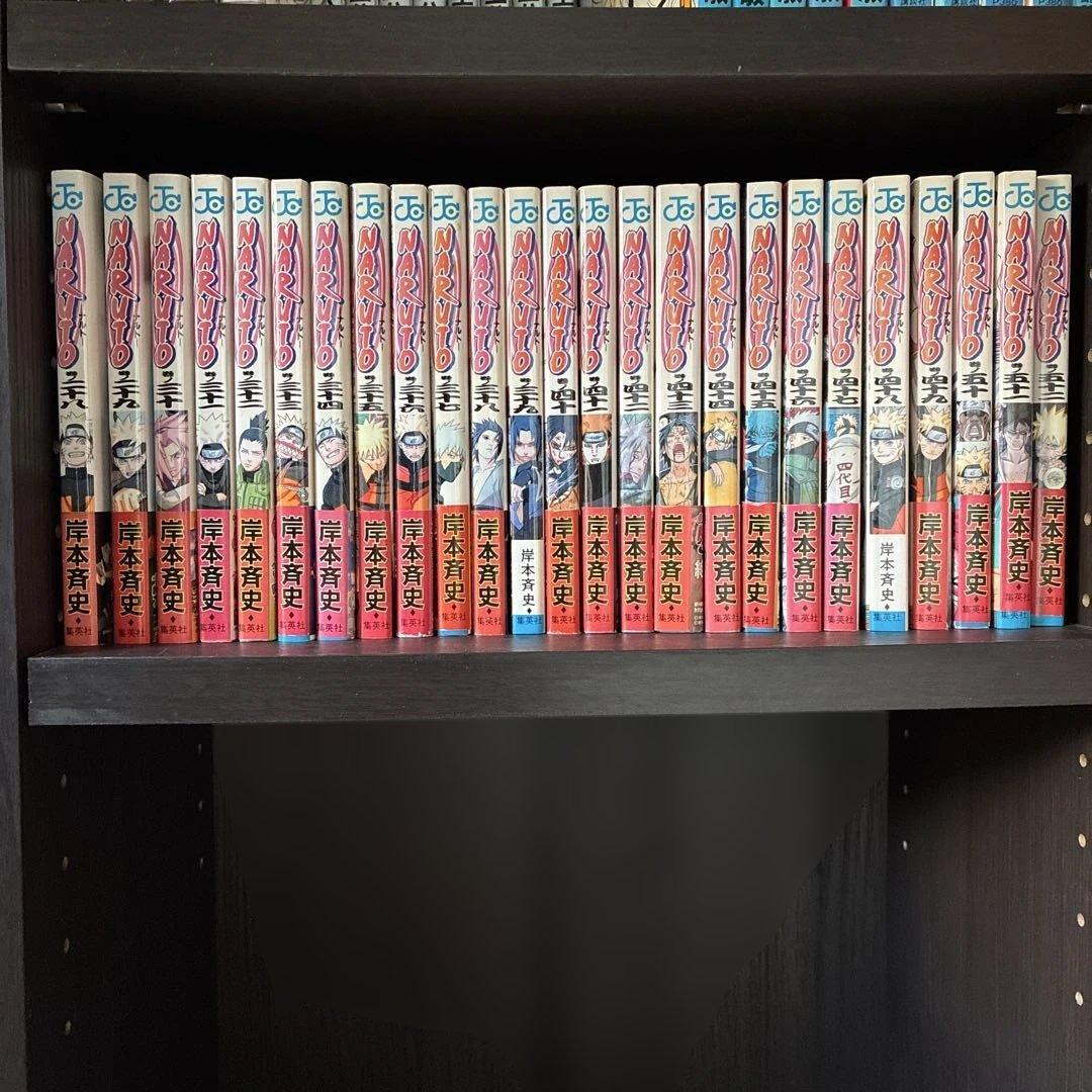 NARUTO全72巻セット　巻の忍つき