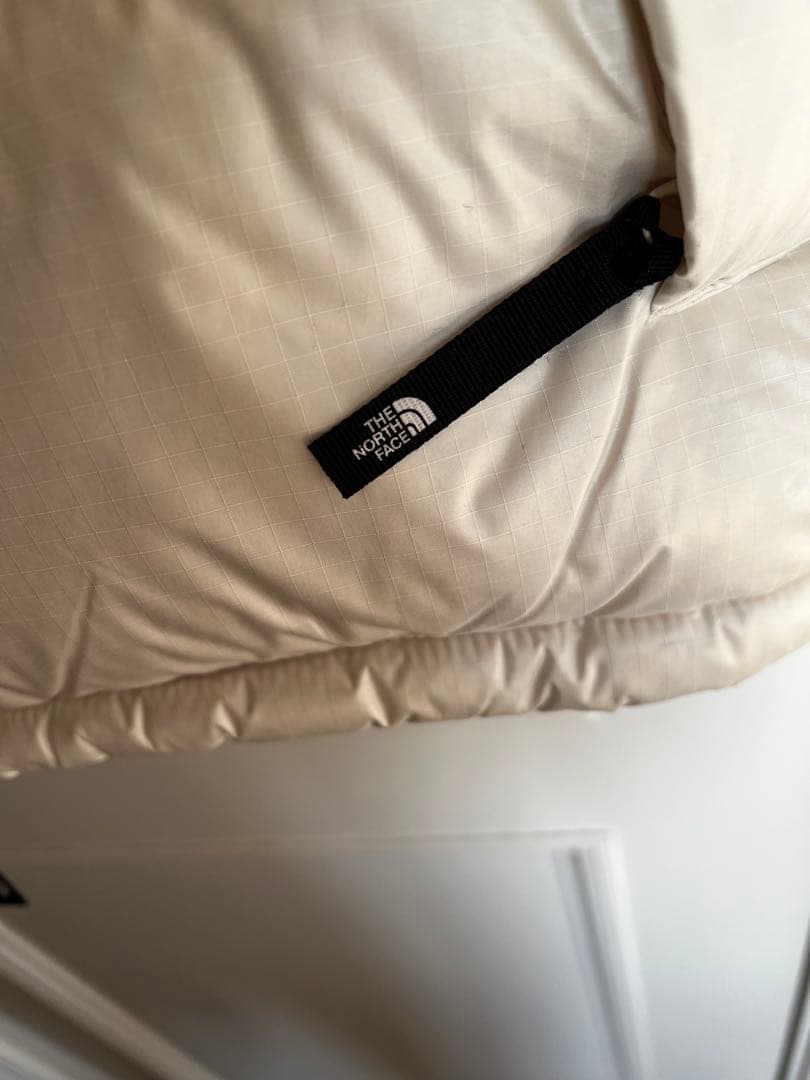 THE NORTH FACE ダウンベスト L ホワイト/ブラック 美品