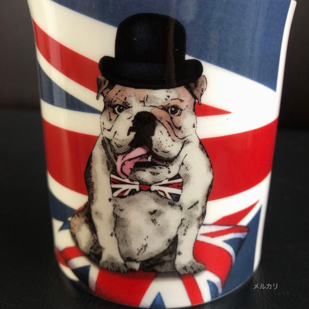 ハルシオンデイズ　ブルドッグ　ユニオンジャック　ジャスミン　キャンドル　ポット