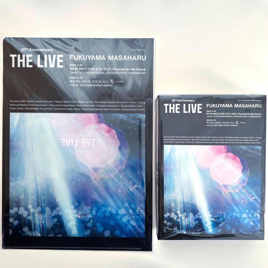 福山雅治「言霊の幸わう夏」「THE LIVE」初回限定盤DVD＆特典セット