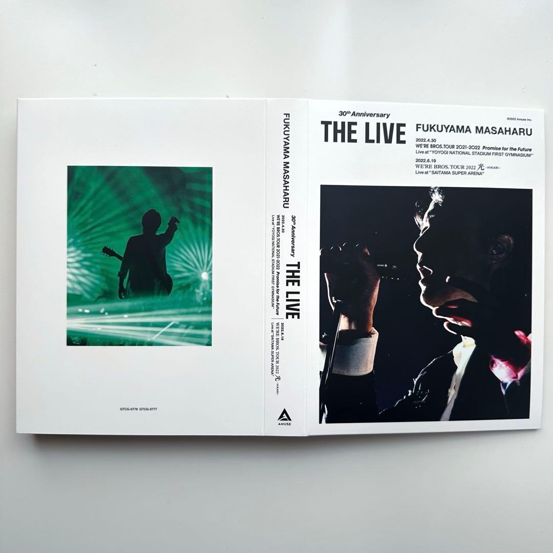 福山雅治「言霊の幸わう夏」「THE LIVE」初回限定盤DVD＆特典セット