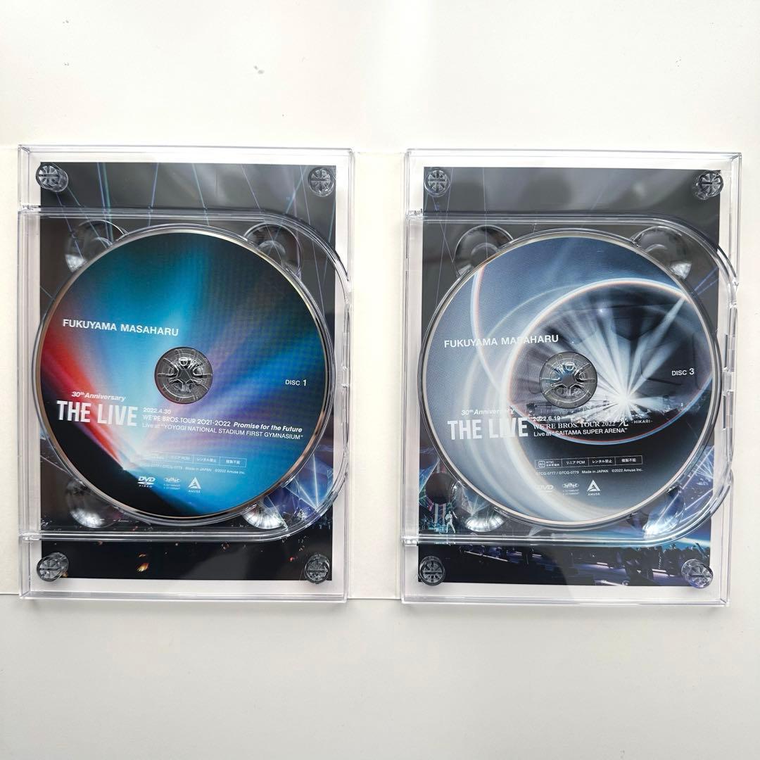 福山雅治「言霊の幸わう夏」「THE LIVE」初回限定盤DVD＆特典セット