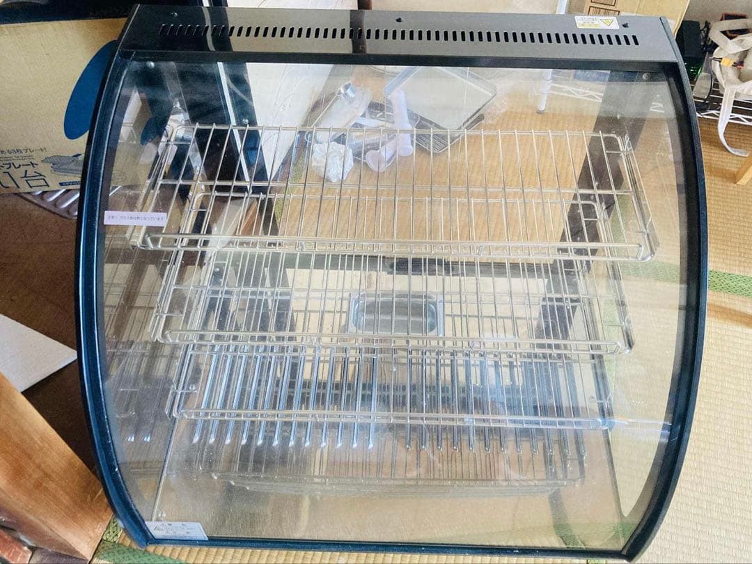 卓上型ホット ショーケース（ラウンド型） JCMSH-65 業務用