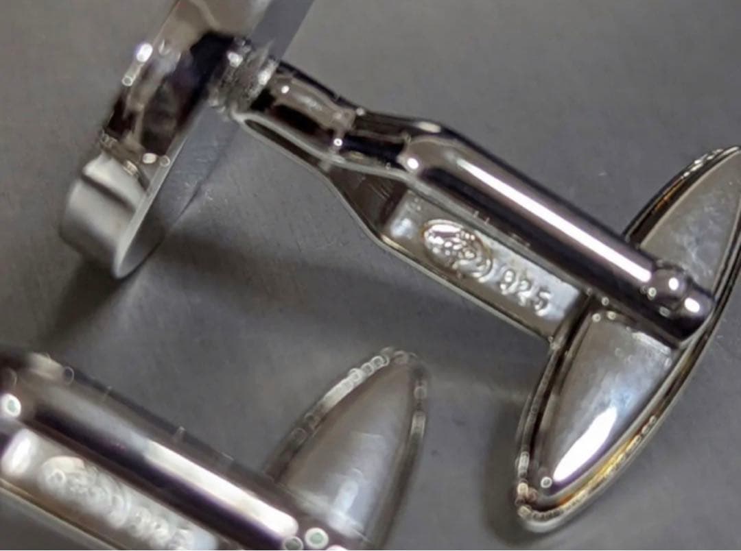 ◇dunhill カフス　シェル　No.1770