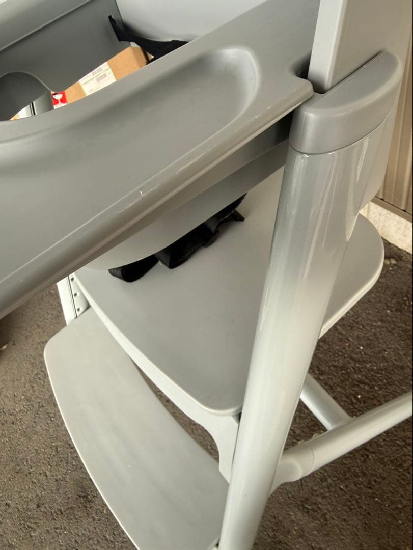 K694 ヤトミ NOVUS ベビーチェア グレー 041023/HC1407