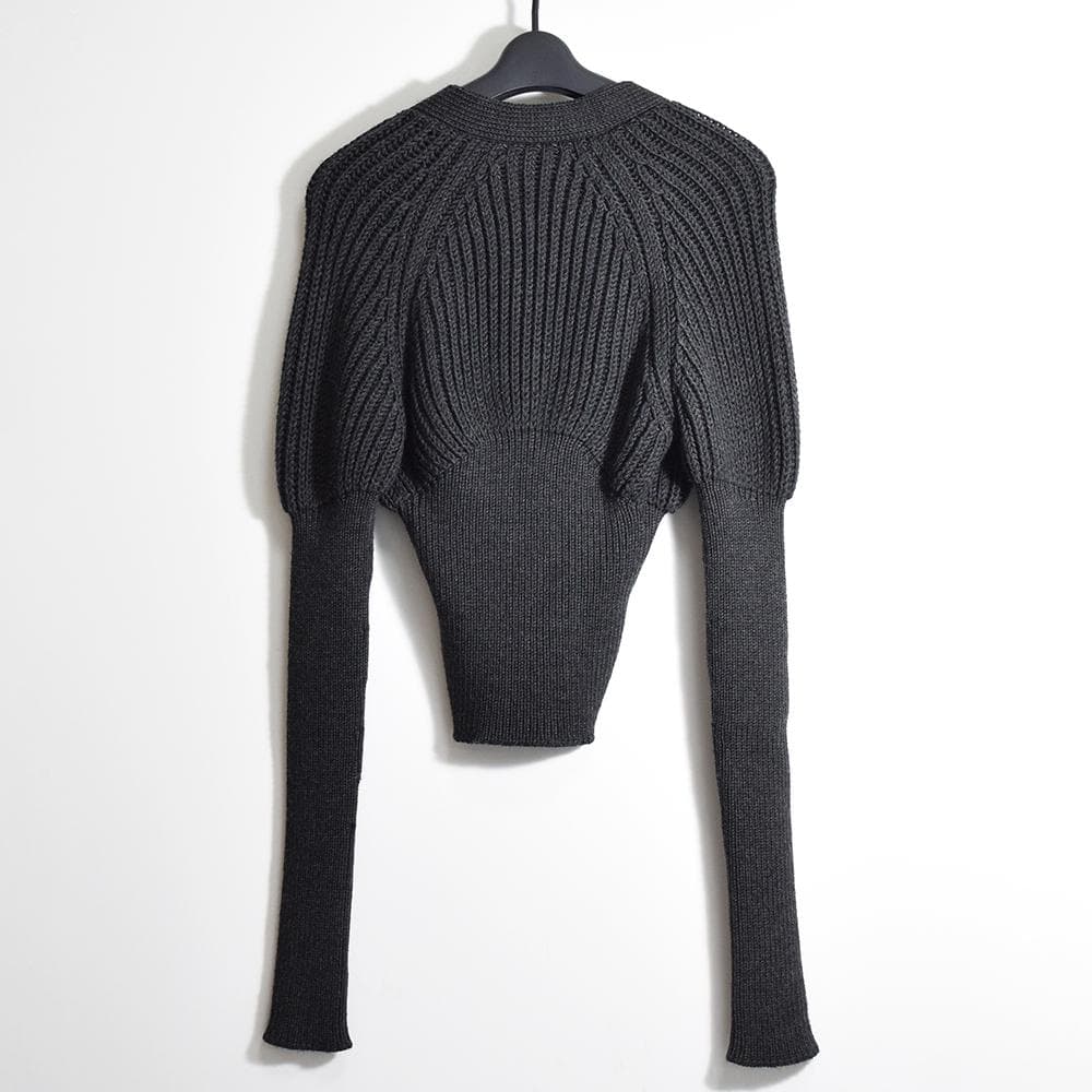 00s トムフォード期 グッチ GUCCI コンシャス ニットカーディガン 短丈