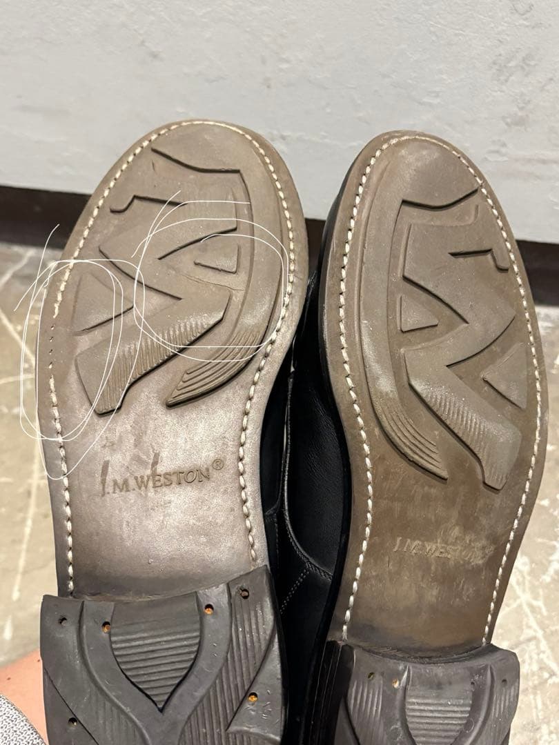 靴 7E J.M.WESTON GOLF