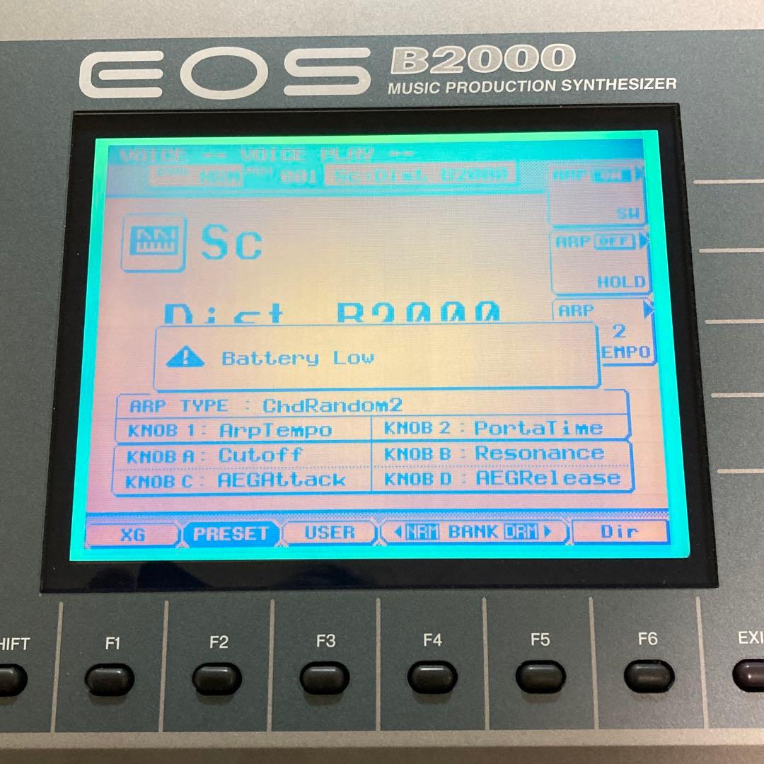 美品　YAMAHA EOS B2000 シンセサイザー