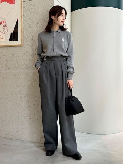 caban コットンカシミヤ カーディガン