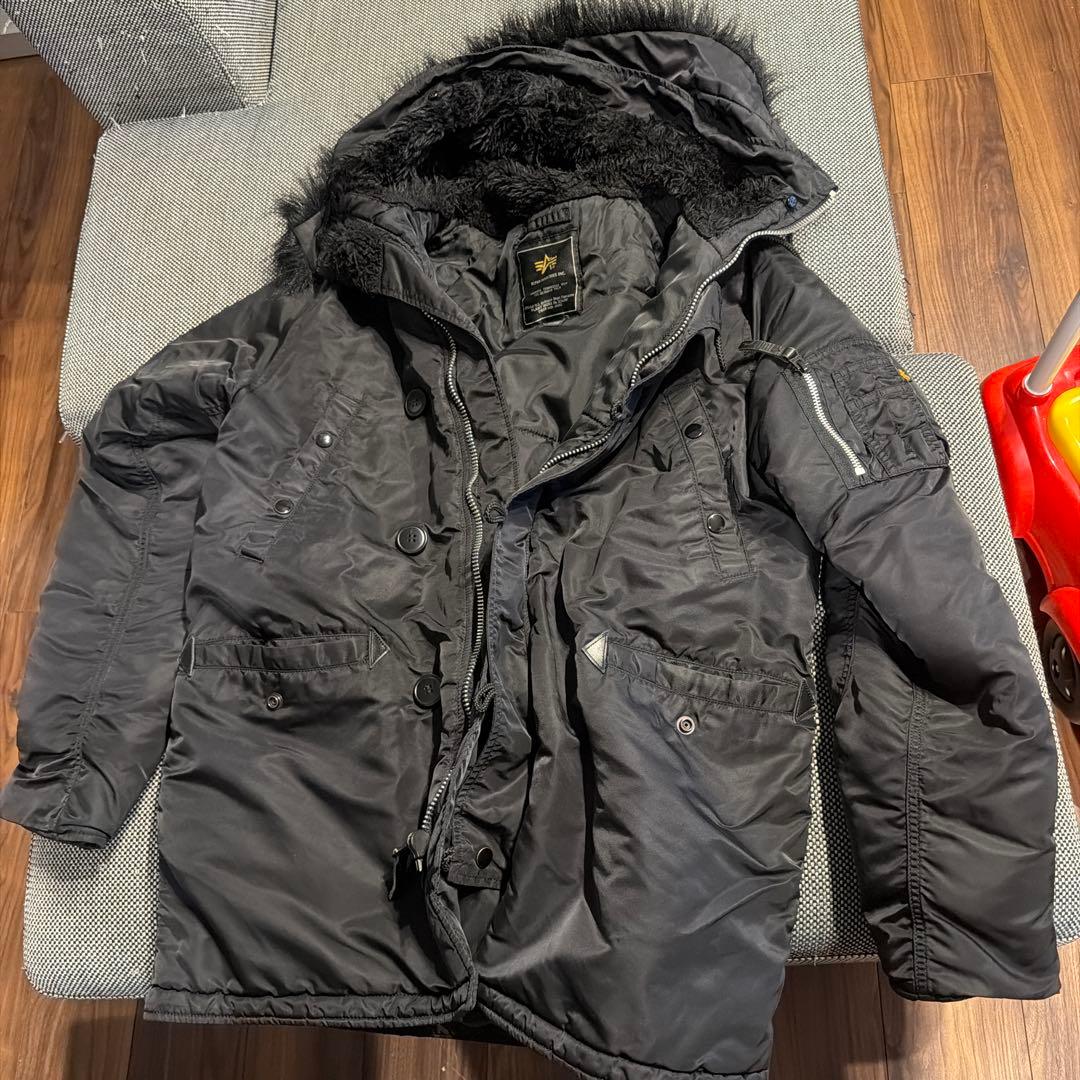 ALPHA INDUSTRIES N-3Bミリタリージャケット XL
