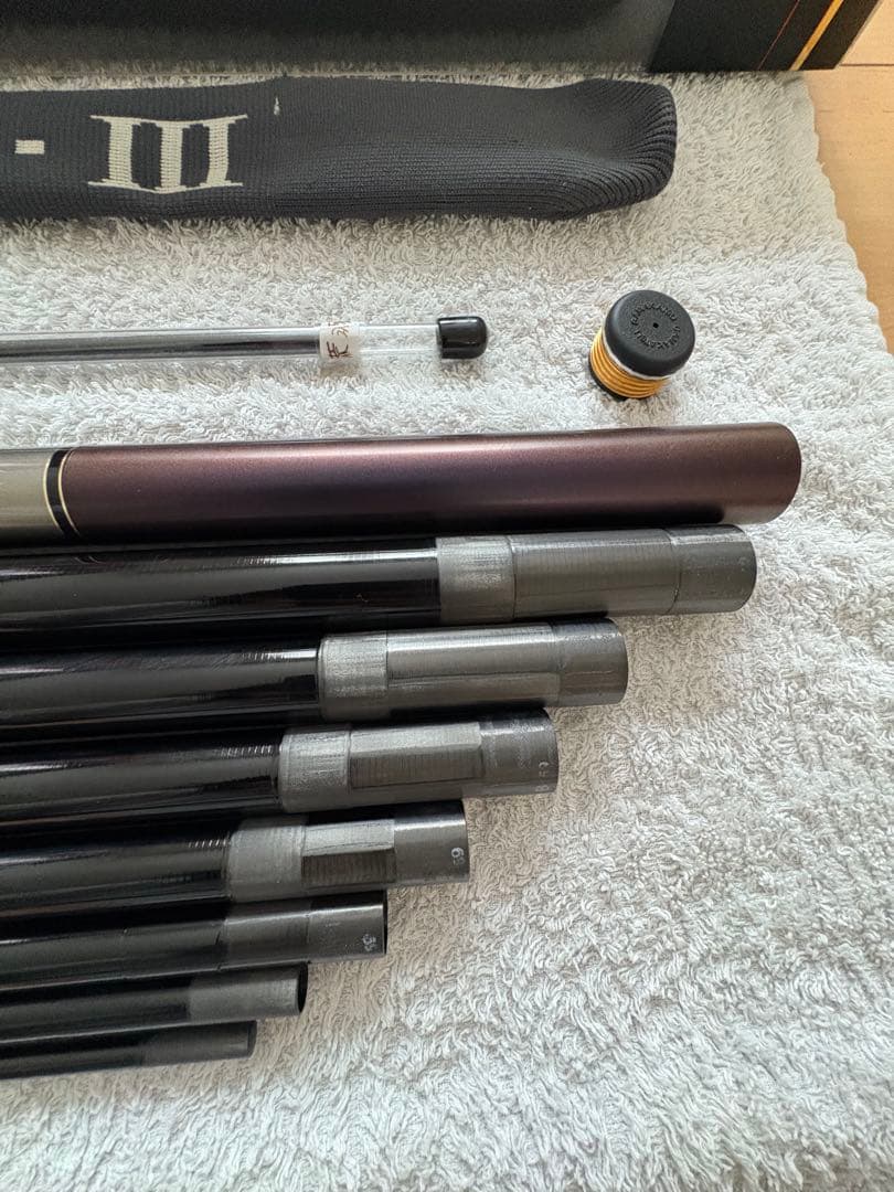 【美品】がまかつ がま鮎 POWER SPECIAL Ⅲ 引抜荒瀬 90