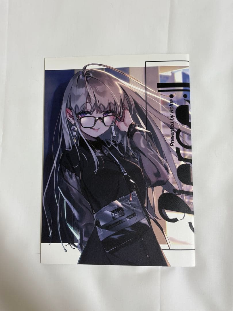 ろるあ イラストカード 同人誌 オリジナル フルカラー イラスト集