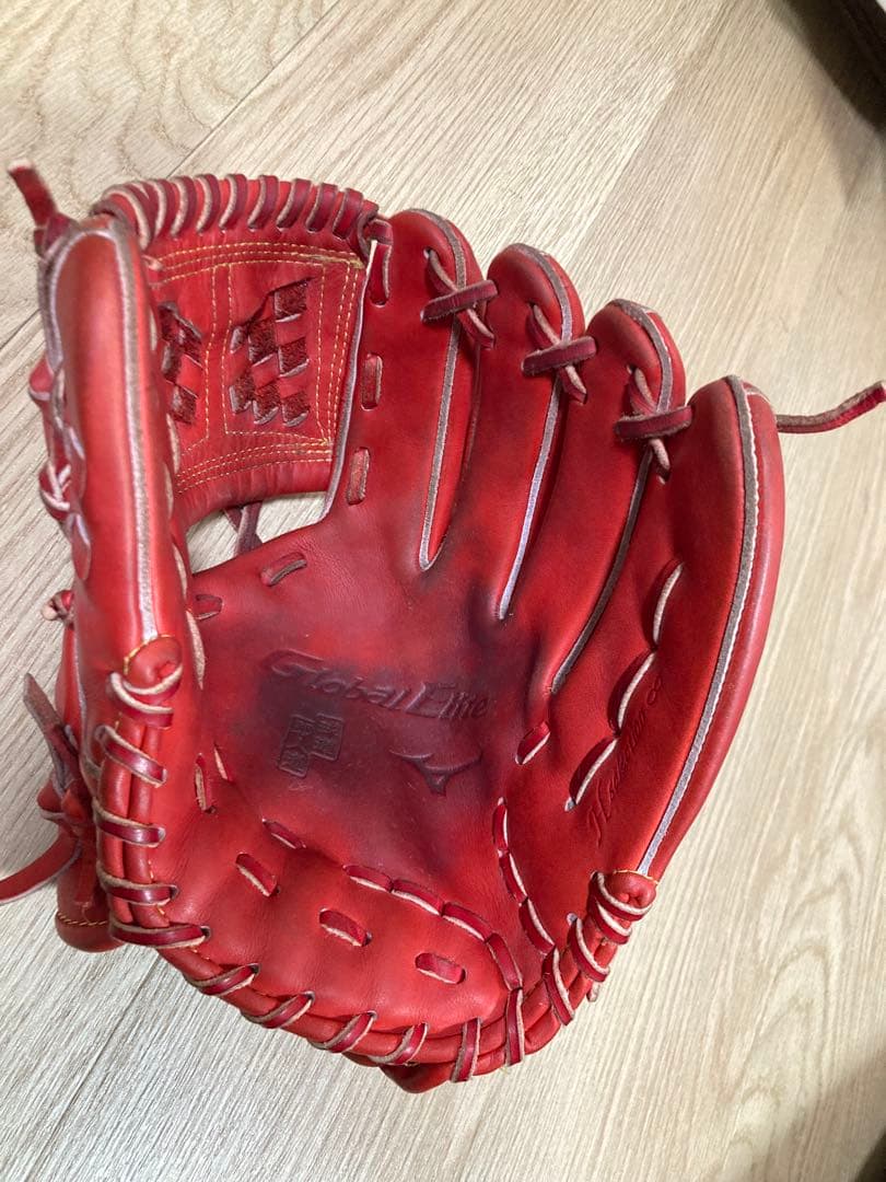 てるてる坊主様　硬式内野手グローブ　ミズノグローバルエリートMM型