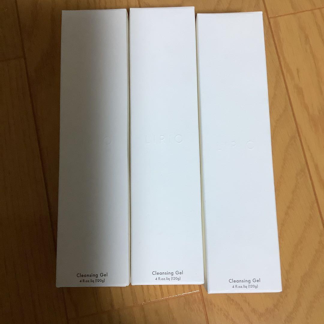 LIRIOクレンジングゲル［クレンジング］120 g (3個）