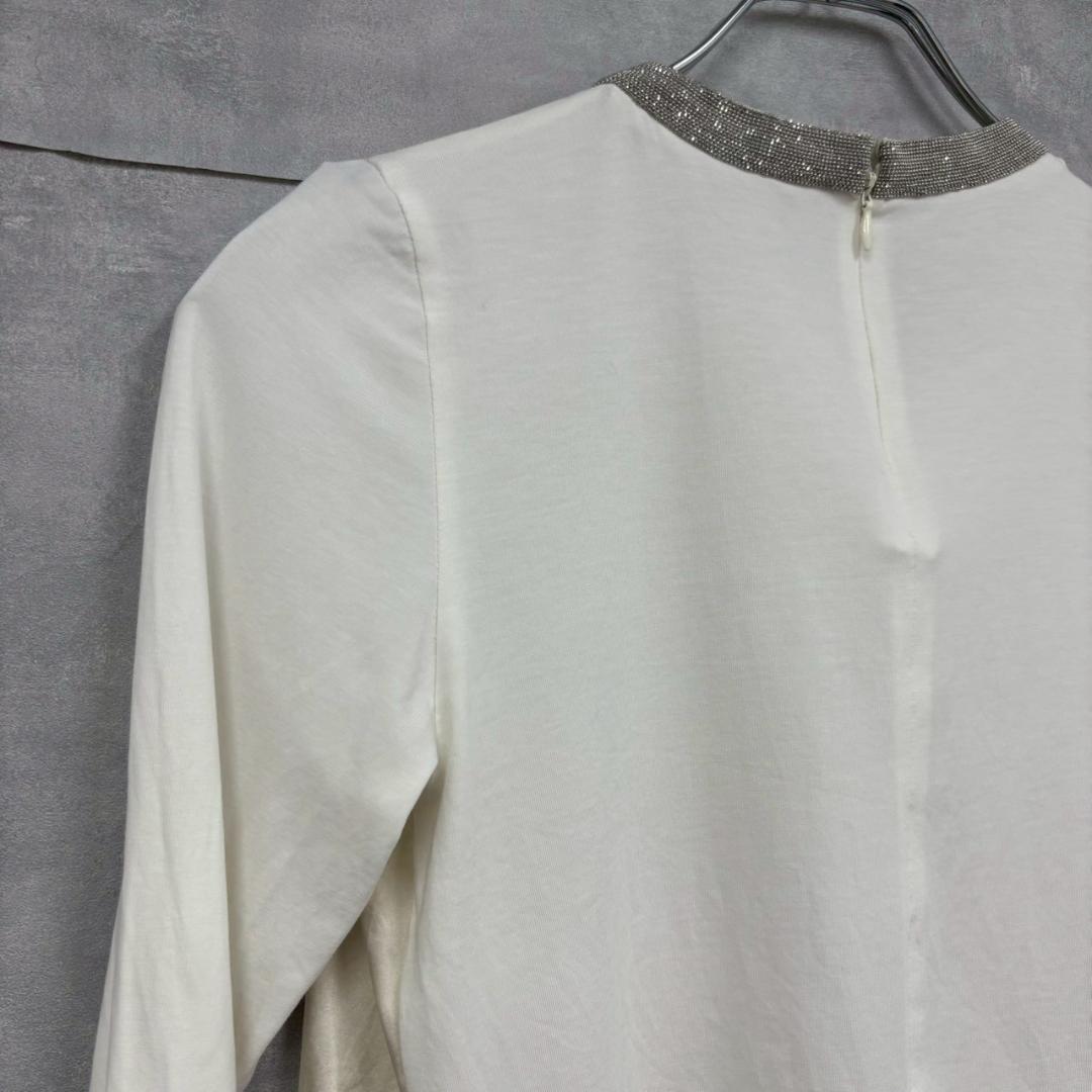 FABIANA FILIPPI ラインストーン 装飾 ブラウス N1026