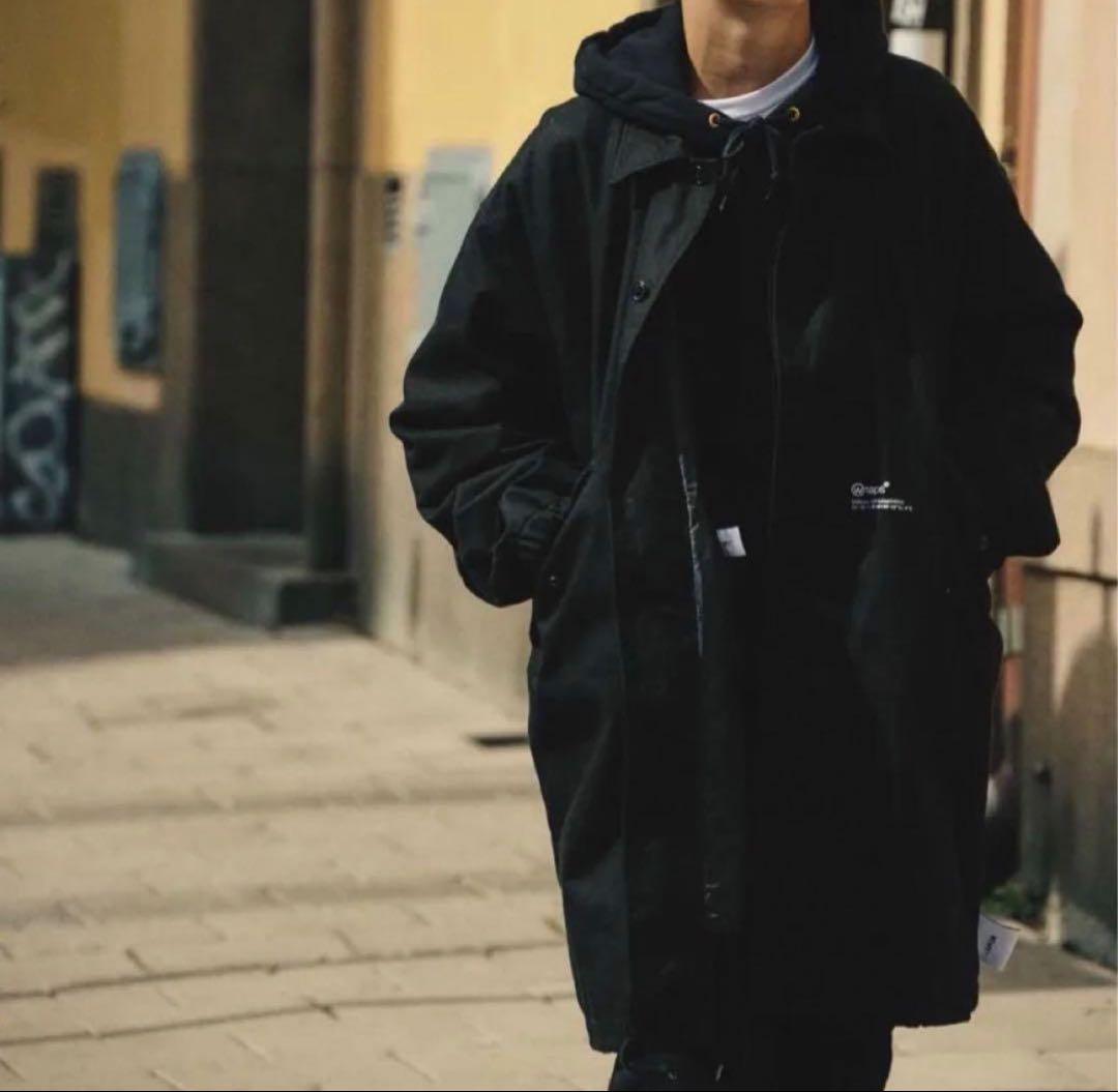 【美品】WTAPS　242WVDT-JKM03SMOCK ブラック　Sサイズ