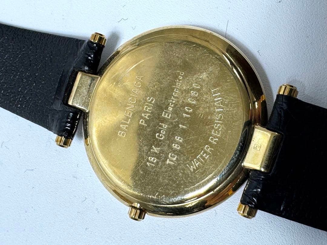 バレンシアガ　12Pダイヤ　腕時計