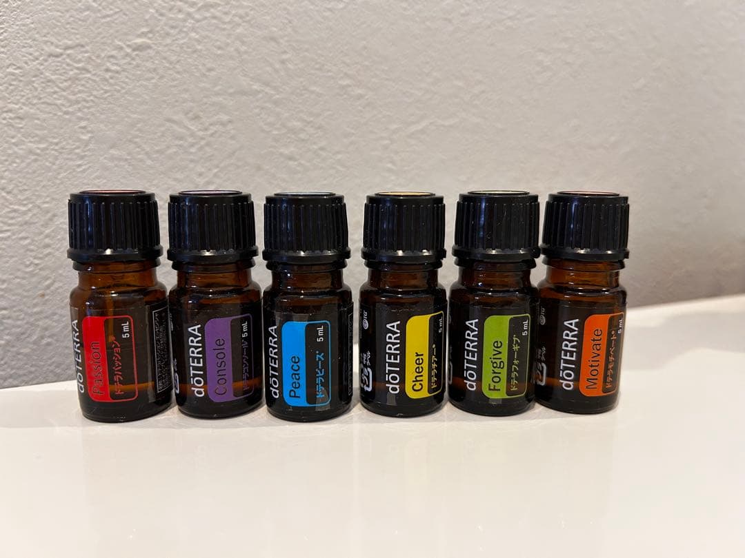 doTERRA エッセンシャルオイル　感情オイル ６本