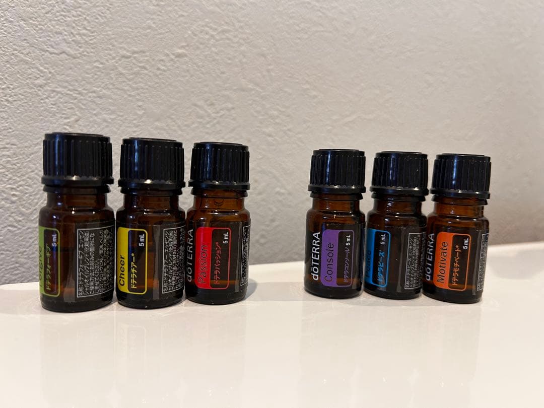 doTERRA エッセンシャルオイル　感情オイル ６本