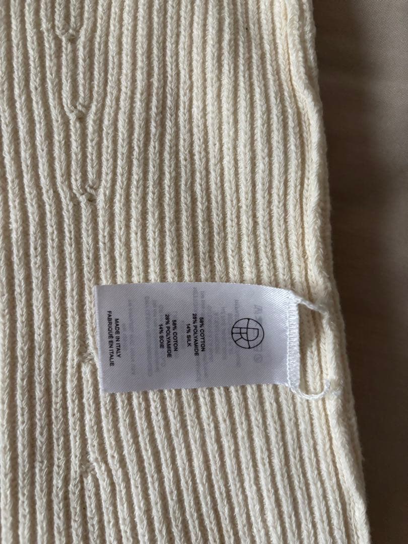 the row ニットキャミソール