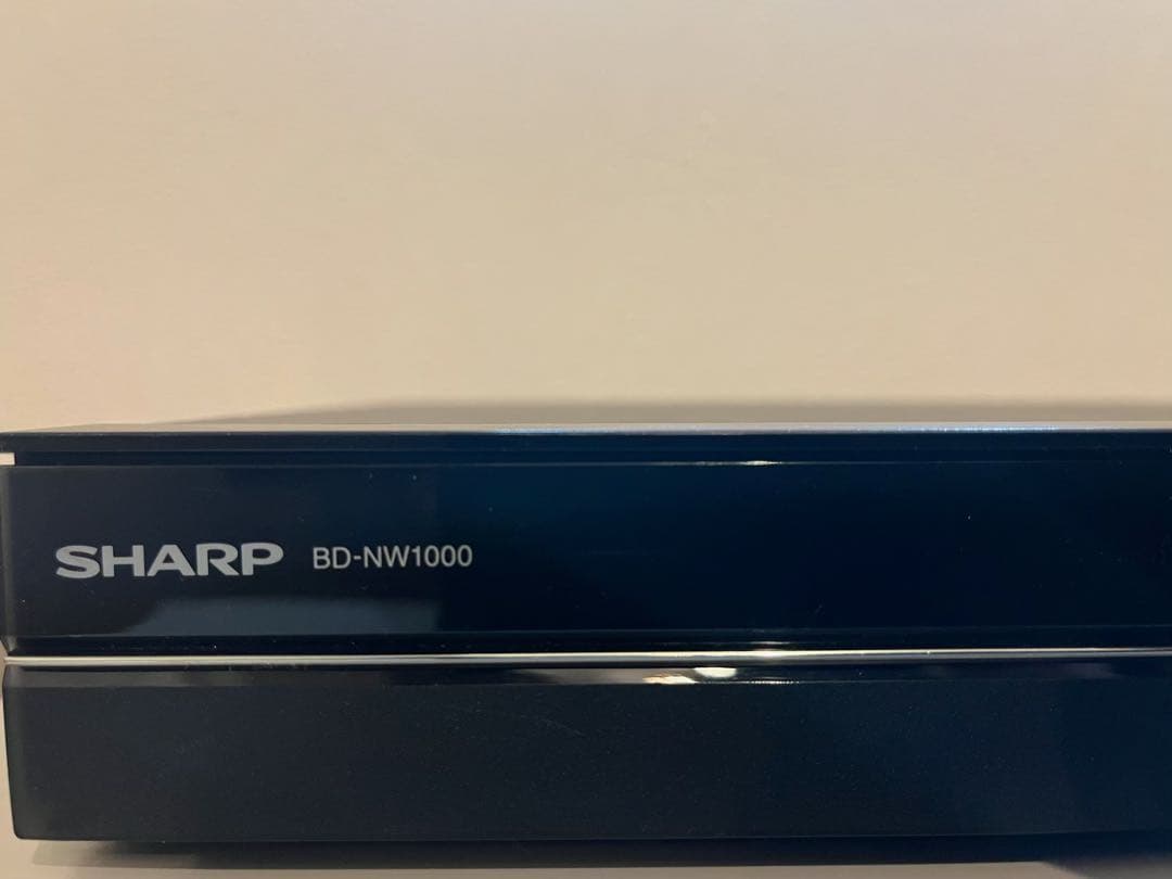 SHARP AQUOS レコーダー BD-NW1000 HDD容量 1TB