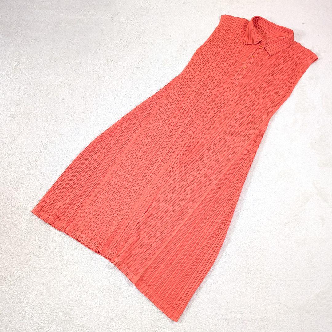 プリーツプリーズ　イッセイミヤケ　プリーツ　ロングワンピース