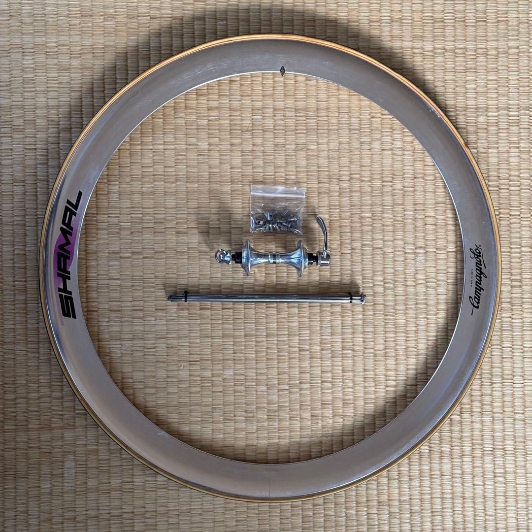 (超美品)カンパニョーロ　シャマル手組みホイルセット